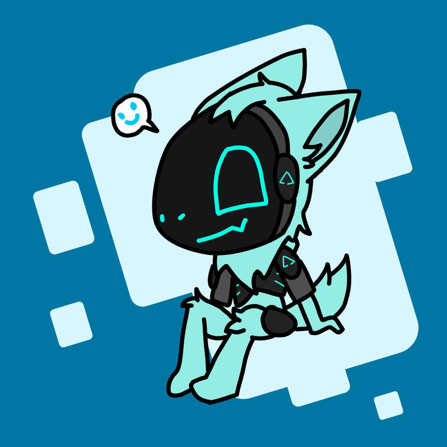 Cute Protogen by Mivud on DeviantArt