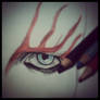 MM's eye.