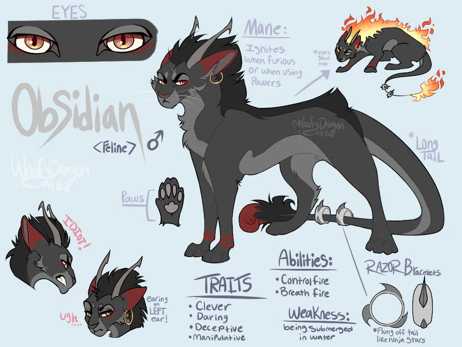 Obsidian Character Sheet Template