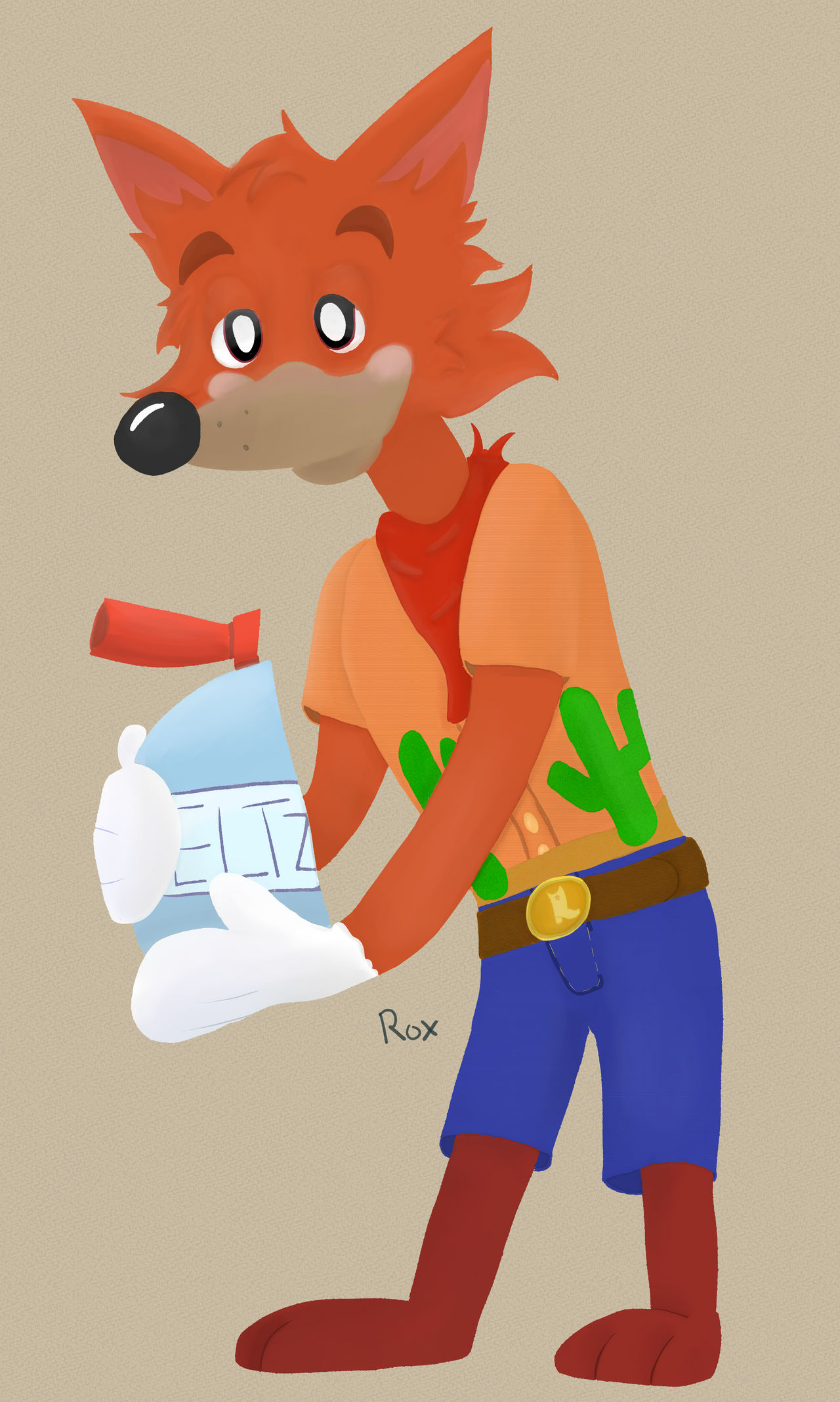 Rox the Fox by Astralse on DeviantArt