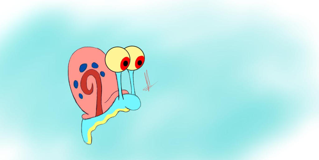 Gary the Snail by xXsaintXx7667 on DeviantArt