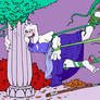 Toriel tickled