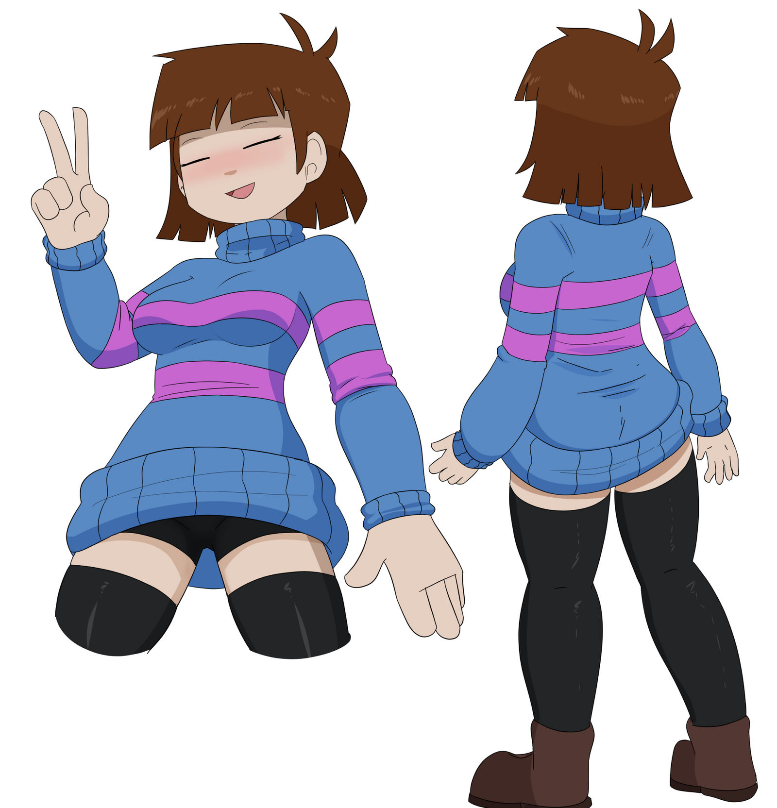 A Frisk by TheBlackSunKing on DeviantArt