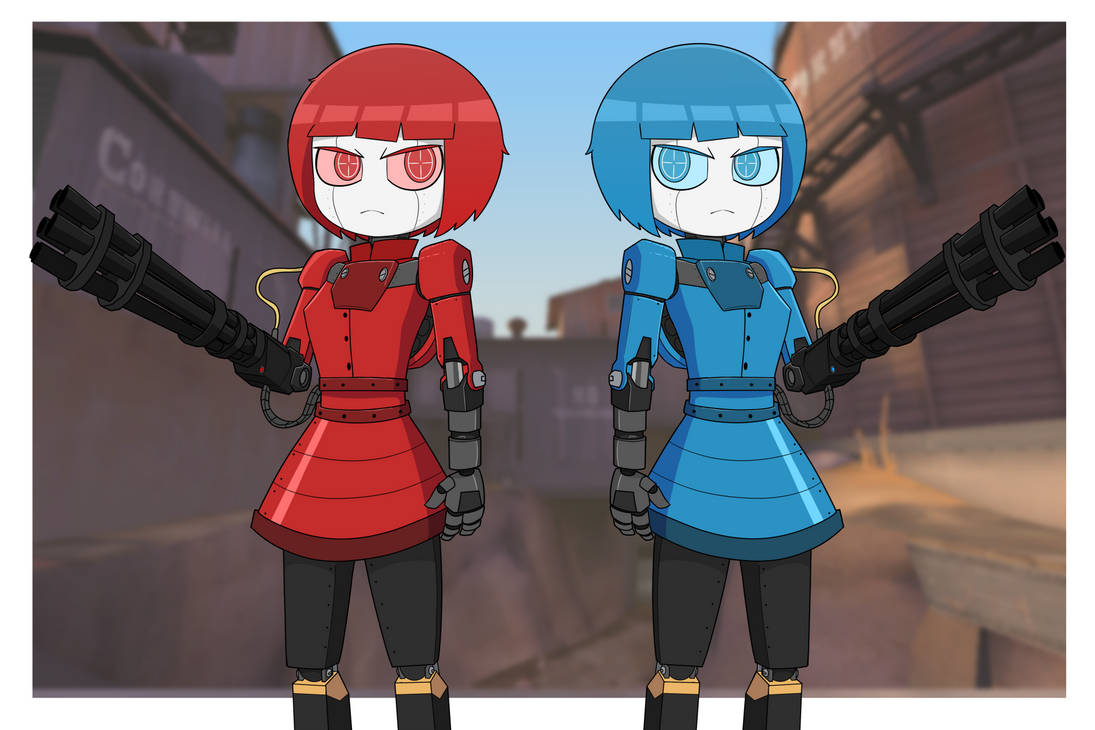 Sentry Girl Level 2 by TheBlackSunKing on DeviantArt