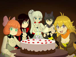 Happy 10th Year Anniversary RWBY