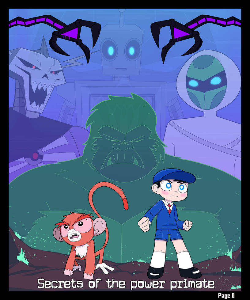 Primates Deviantart Base Secrets of the Power Primate Cover by TheBlackSunKing on DeviantArt
