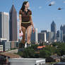 Giantess  Dua  Lipa  in Atlanta