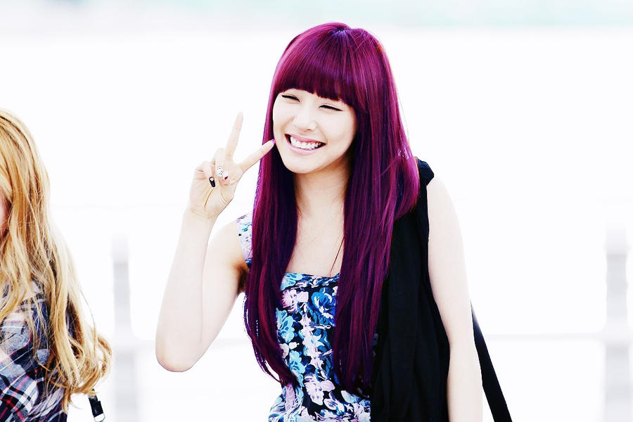 Tiffany - Purple Hair Edit