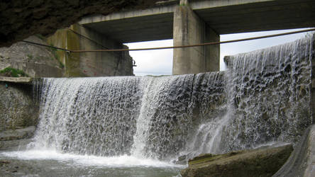 Concrete Waterfall