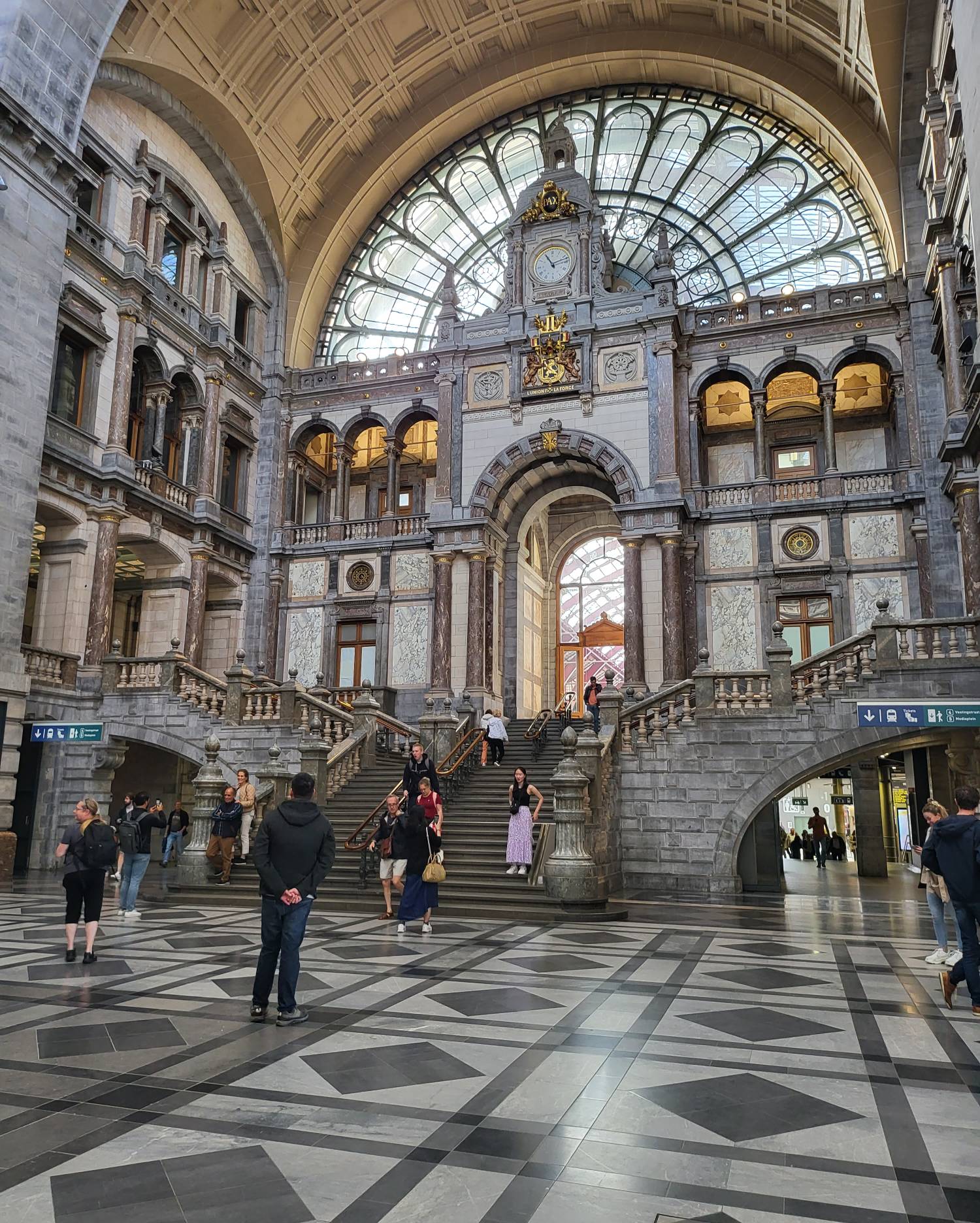 Antwerp Train Station By SarahAdams11 On DeviantArt antwerp-train-station-by-sarahadams11-on-deviantart