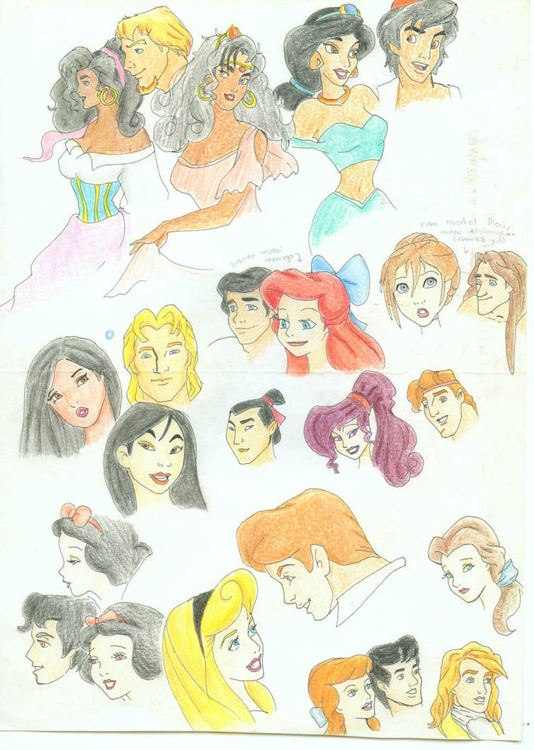 Disney Style by seawaterwitch on DeviantArt