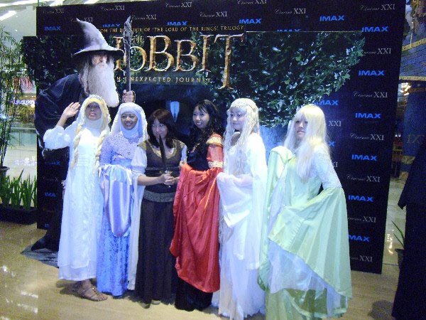 Arwen, Galadriel, and Celebrian