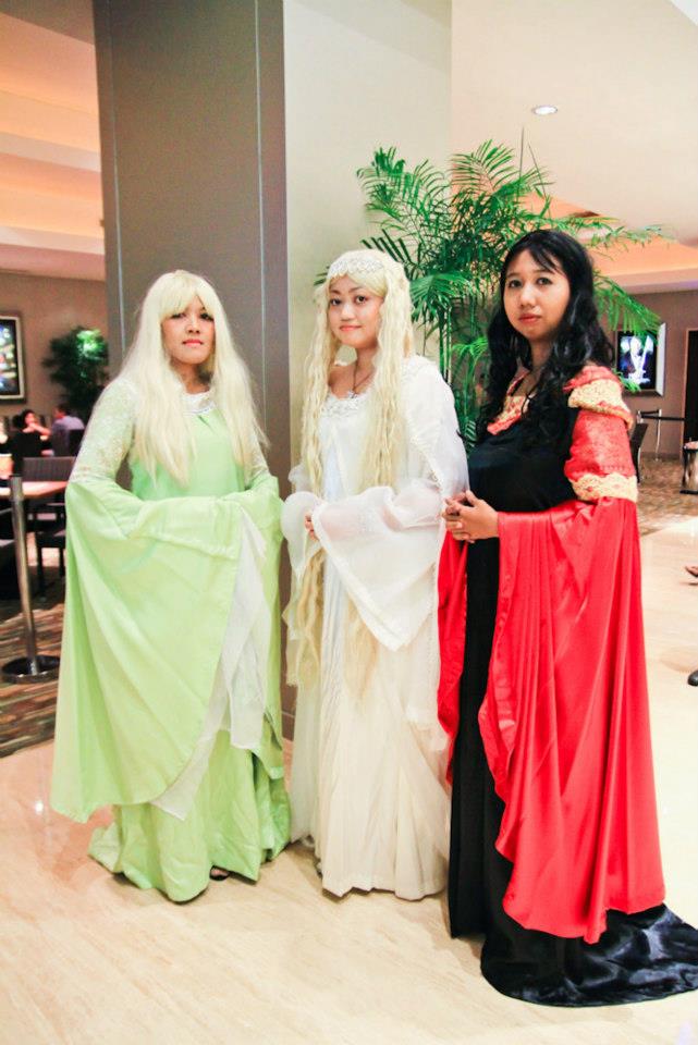 Lady Celebrian. Lady Galadriel and Lady Arwen