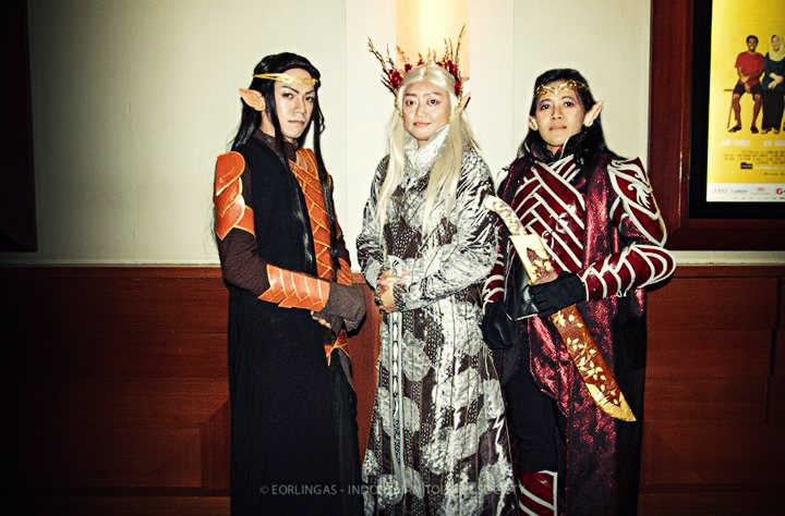 Elros, Thranduil, and Elrond