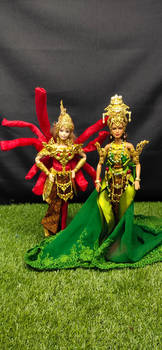Barbie Nyi Blorong and Nyi Roro Kidul