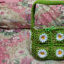 Granny Square Crochet bag part 3