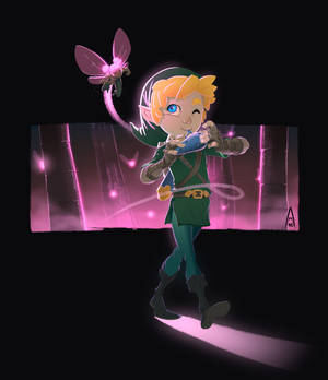 Link, the fairies flutist