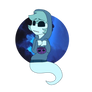 Blue ghosty kiddo | AT