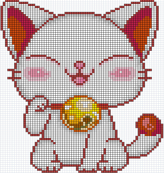 Pixel Cat Ramen~ by luckyworld2510 on DeviantArt