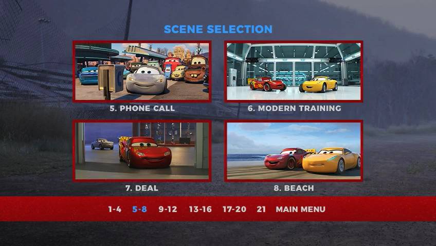 Cars Chapter 5 Cars 3 (2017) Scene Selection (5-8) by FelipeAoyama on DeviantArt