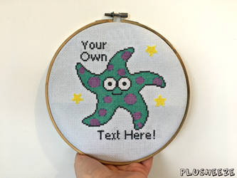 Sasha The Starfish Cross Stitch