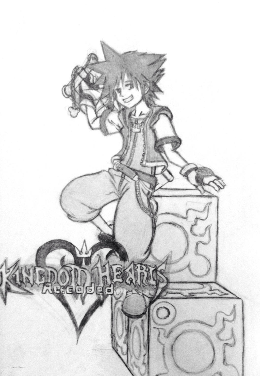 Kingdom Hearts Recoded Cover by Jazzflower95 on DeviantArt