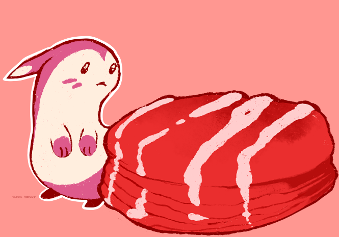 Furret with A Side of Pancakes