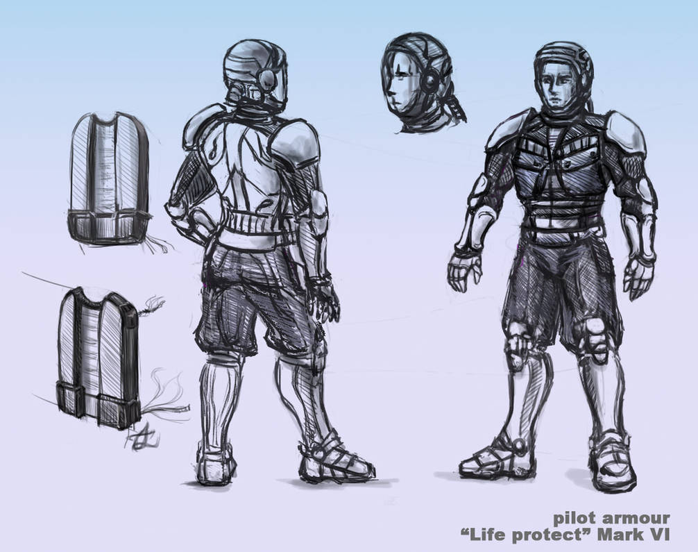 Pilot Armor Deviantart Pilot armour by Llavella on DeviantArt