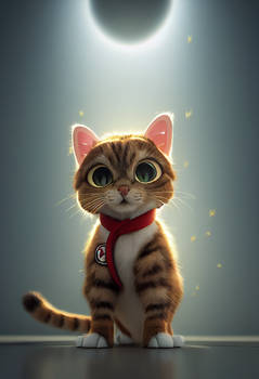 Adorable Orange Tabby Cat