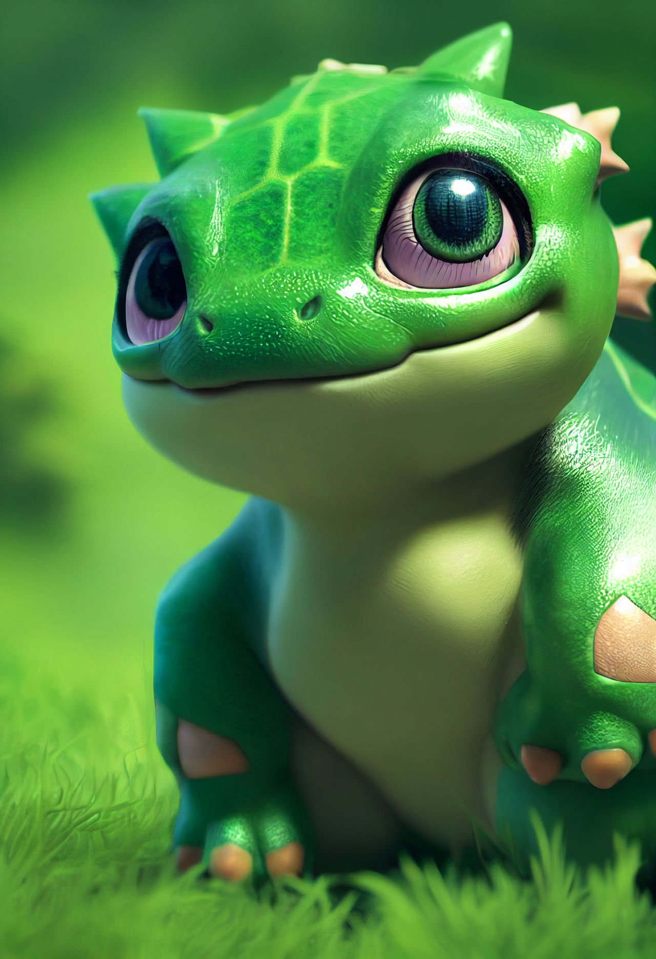 Little Bulbasaur Happy Little Bulbasaur by Mettalynk on DeviantArt
