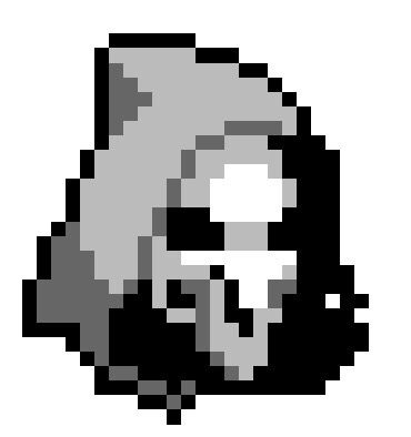 Grim Reaper Pixel Art