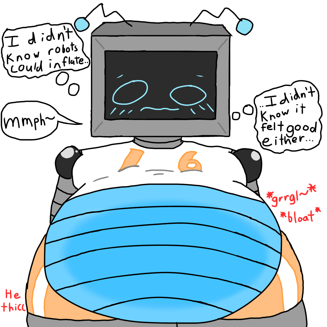 Wow robots can inflate now?? by joemama104 on DeviantArt