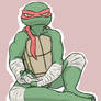 Raph - bandaged up