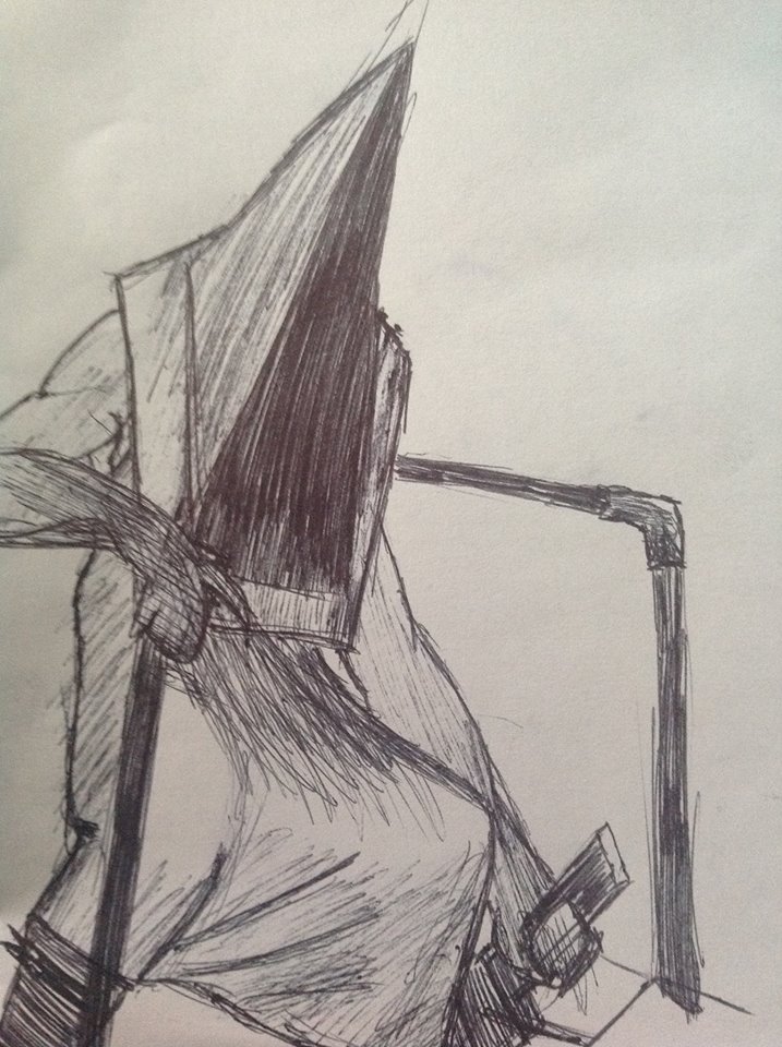 Pyramid Head Sketch 2