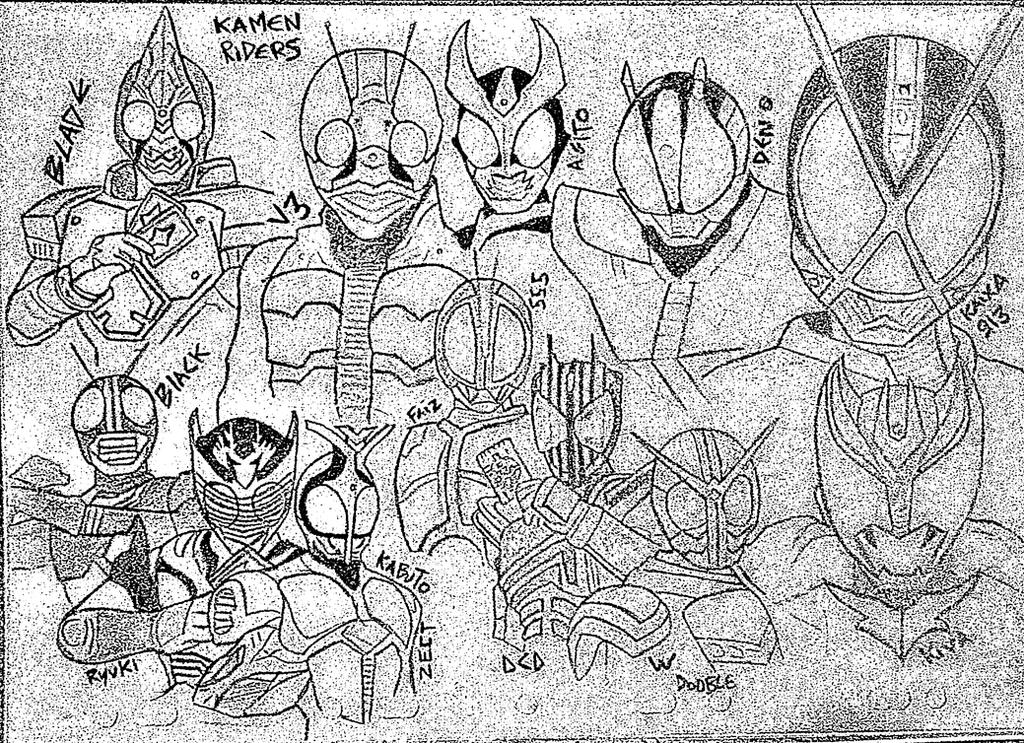 Simple Kamen Rider Kamen rider by Light1320 on DeviantArt
