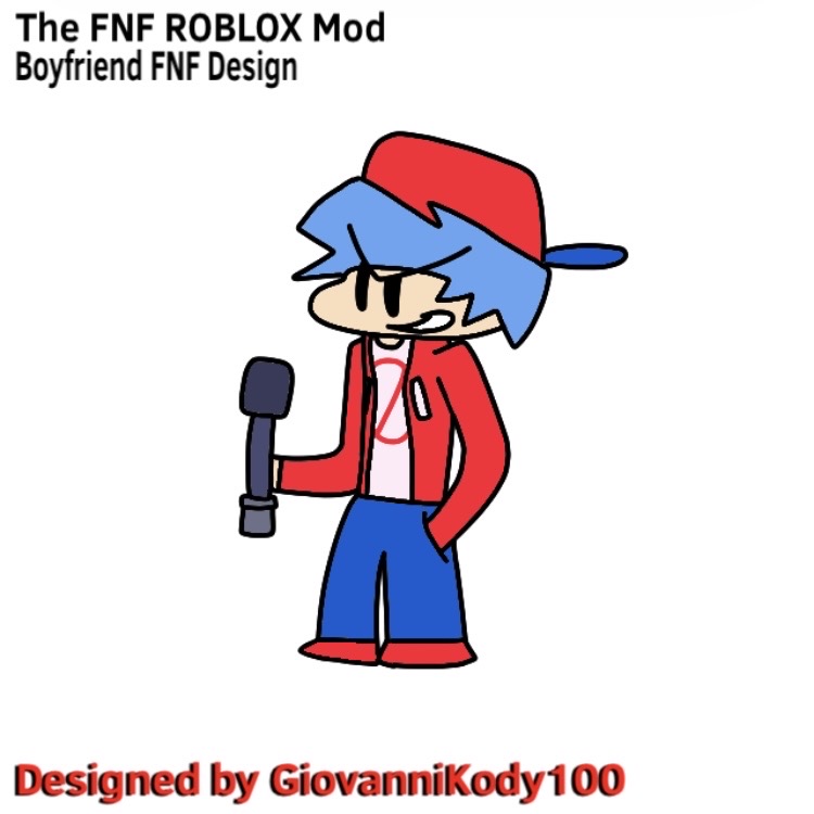The FNF ROBLOX Mod Girlfriend Design by GiovanniKody100 on DeviantArt