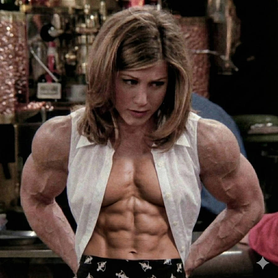 Muscle Jenn Muscular Jennifer Aniston by MaddyStark on DeviantArt