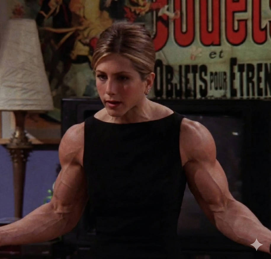 Muscle Jenn Muscular Jennifer Aniston by MaddyStark on DeviantArt