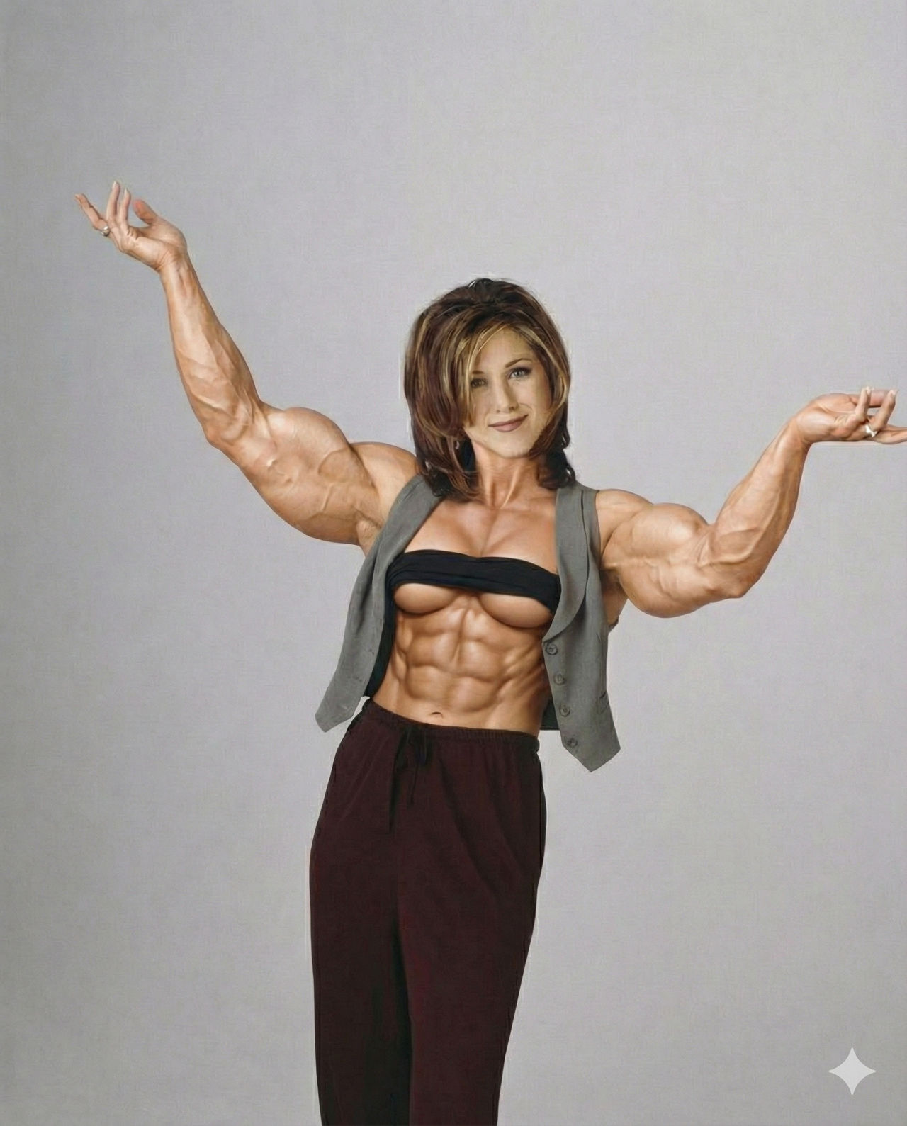 Muscle Jenn Muscular Jennifer by MaddyStark on DeviantArt
