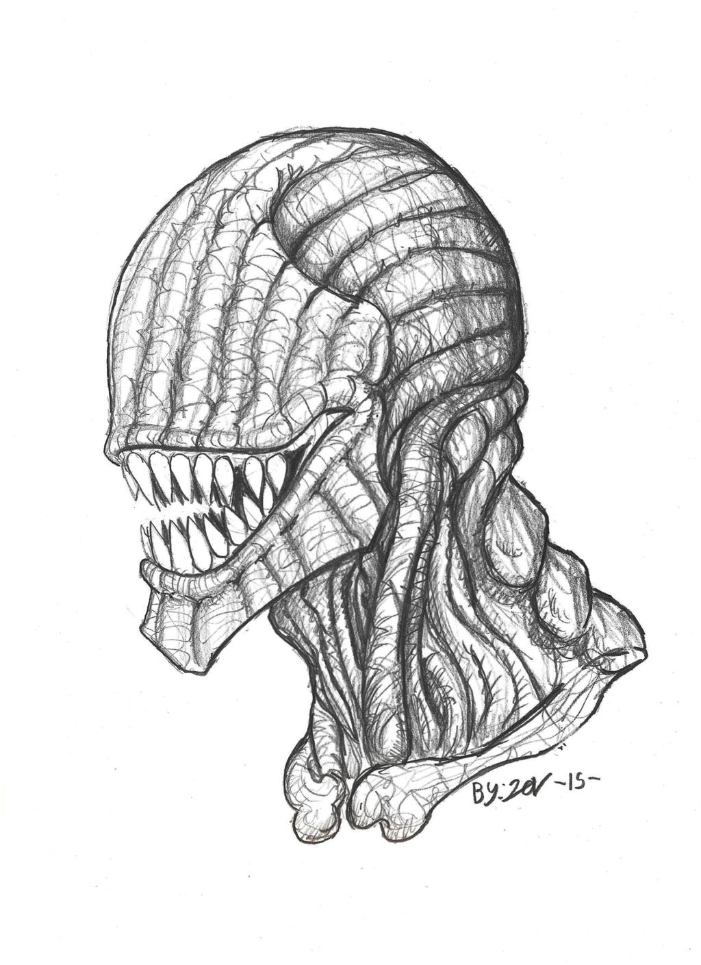 Faceless Demon by DarkMatteria on DeviantArt