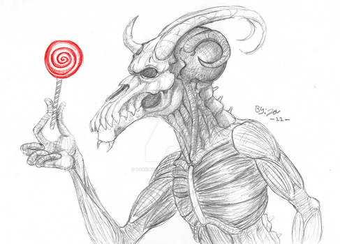 Lollipop demon