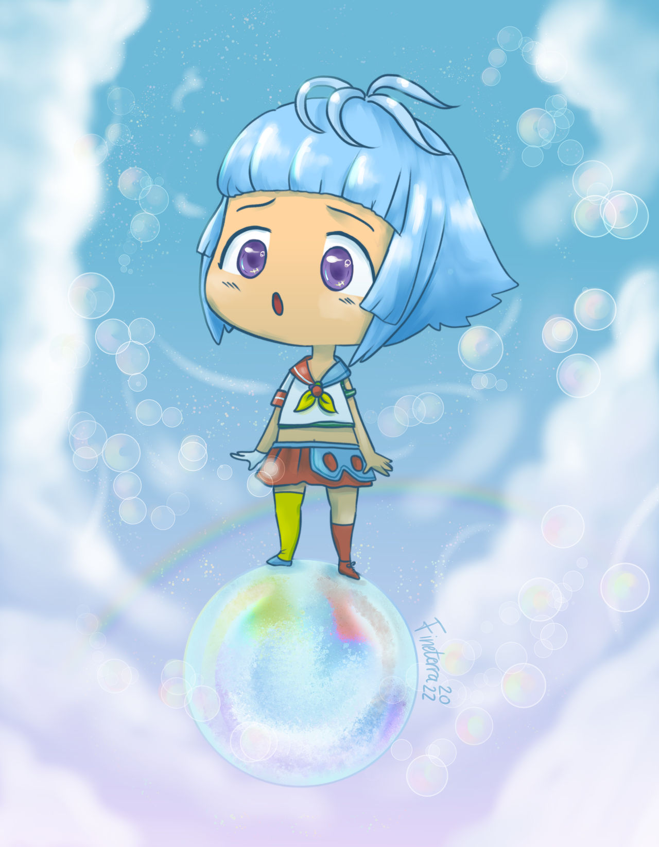 ArtStation - Uta from anime bubble