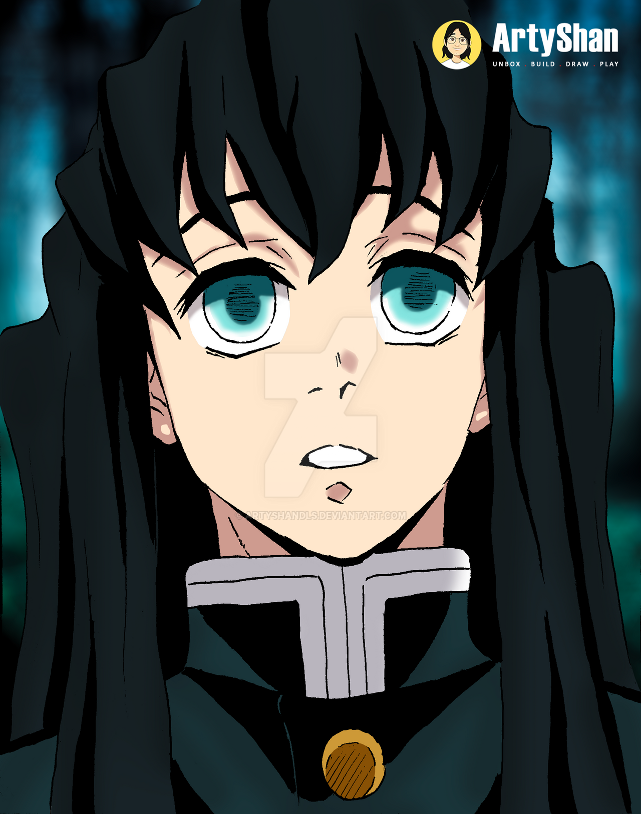 Muchiro Pic Muichiro Tokito (Demon Slayer) #digital by artyshandls on DeviantArt