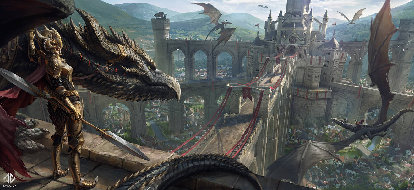 Dragon Watchers by DeivCalviz Dragon Watchers by DeivCalviz