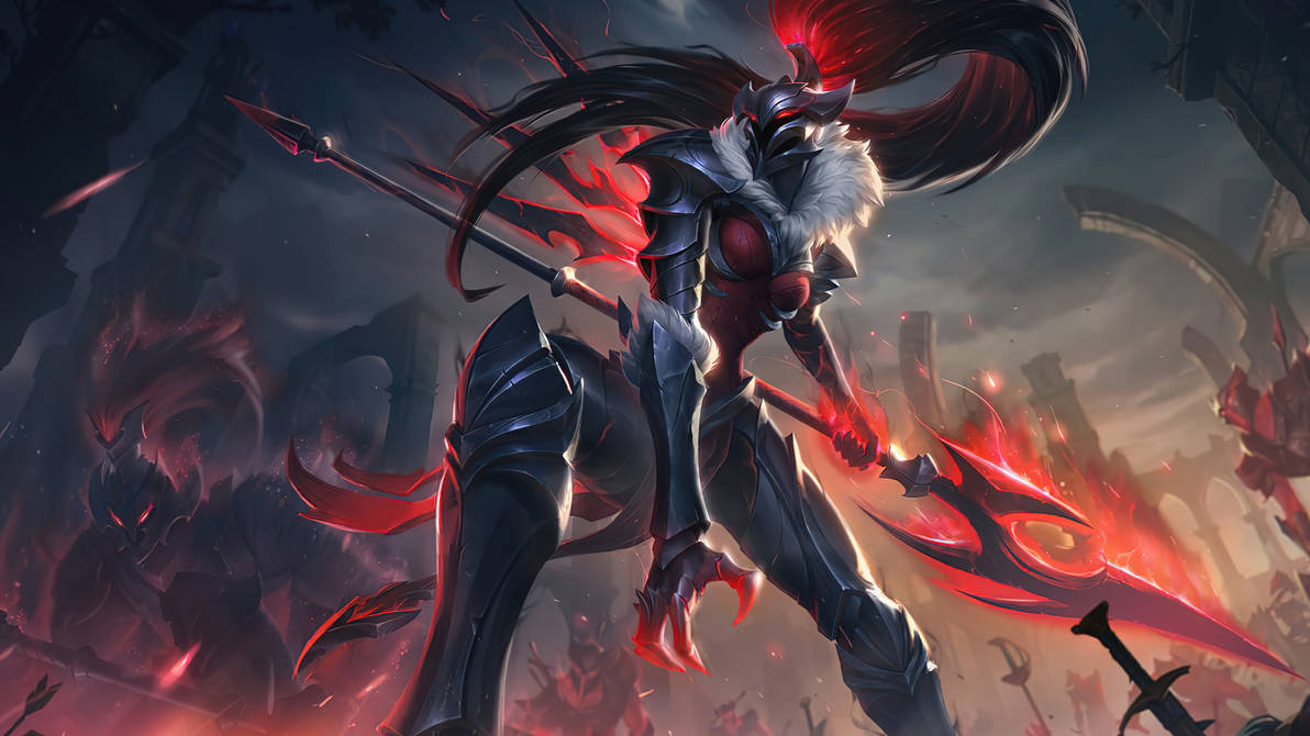 Marauder Kalista - Splash Art League of Legends by DeivCalviz on DeviantArt