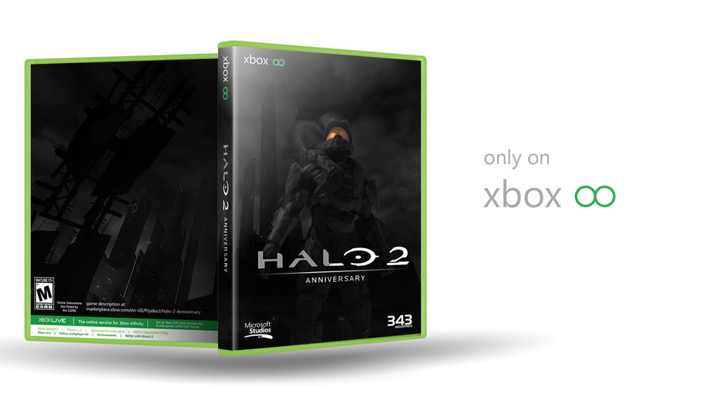 Halo 2 Anniversary Xbox Infinity Box Art Concept