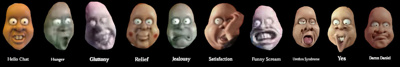 Random Potato Faces Scale Potato Faces by HoekDrip90 on DeviantArt