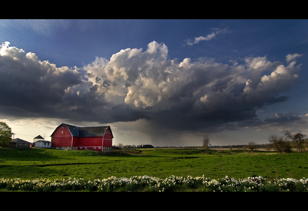 a spring storm