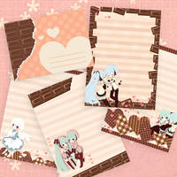 Letter Set Valentine's Day