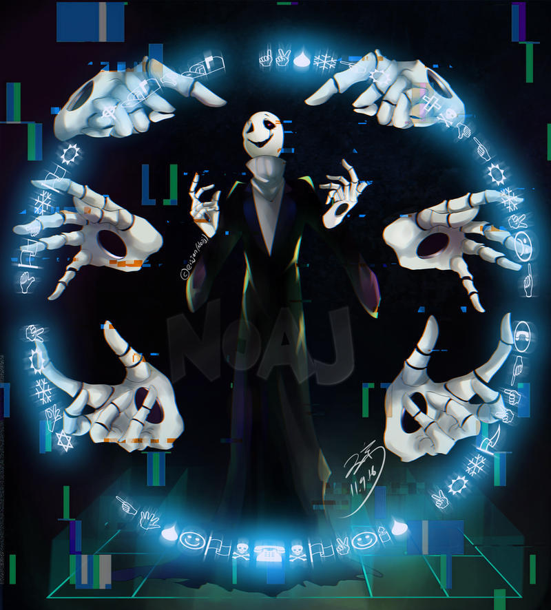 Gaster undertale by eisjon Gaster undertale by eisjon